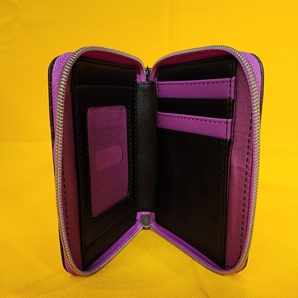 Loungefly The Nightmare Before Christmas Zero Moon Doodle Zip Wallet NEW - Picture 10 of 12
